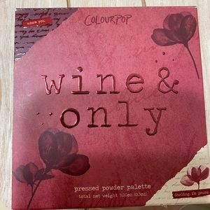 Colourpop Wine & Only Eyeshadow Palette